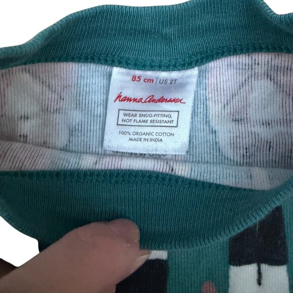 Hanna Andersson nutcracker long john pajamas 2T - Picture 3 of 4